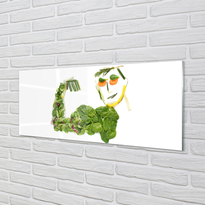 Obraz akrylowy Postać z warzyw