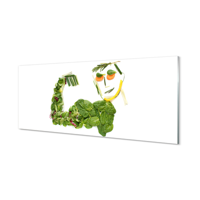 Obraz akrylowy Postać z warzyw