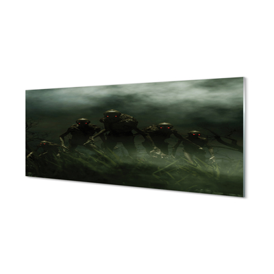 Obraz akrylowy Zombie chmury