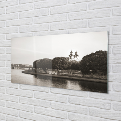 Obraz akrylowy Kraków Rzeka most