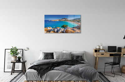 Obraz akrylowy Grecja Wybrzeże panoramy plaża