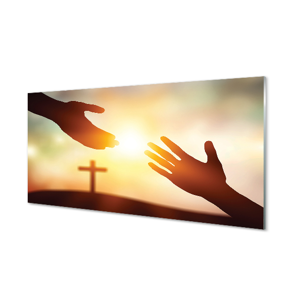 Obraz akrylowy Ręce krzyż