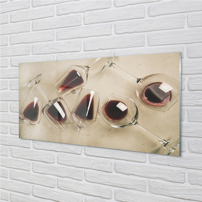 Obraz akrylowy Kieliszki wino