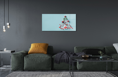 Obraz akrylowy Prezent bombki słodycze dekoracje