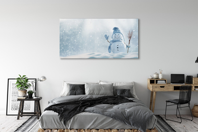 Obraz akrylowy Bałwan śnieg