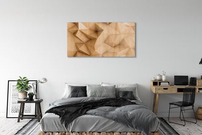Obraz akrylowy Drewno bryły mozaika