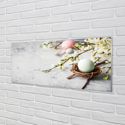 Obraz akrylowy Kwiaty jajka