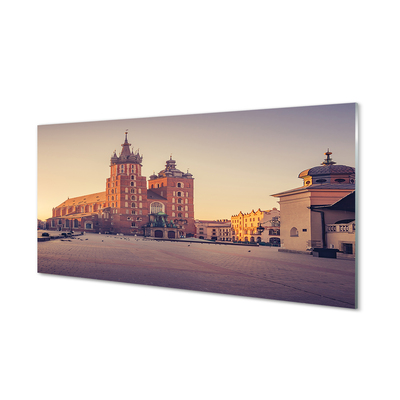 Obraz akrylowy Kraków Kościół wschód słońca