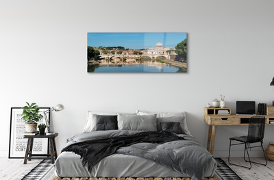Obraz akrylowy Rzym Rzeka mosty