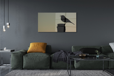 Obraz akrylowy Czarny ptak