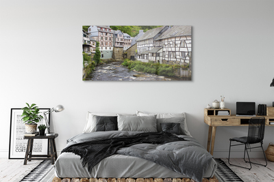 Obraz akrylowy Niemcy Stare budynki rzeka