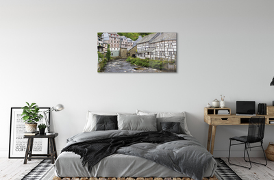 Obraz akrylowy Niemcy Stare budynki rzeka