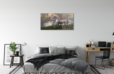 Obraz akrylowy Jednorożec chmury