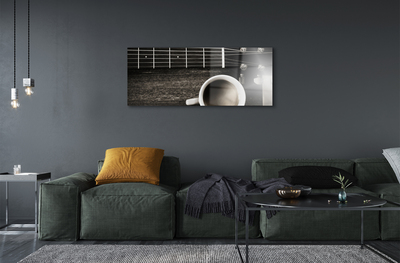 Obraz akrylowy Kawa gitara