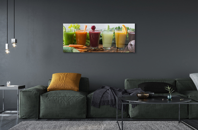 Obraz akrylowy Warzywne owocowe koktajle