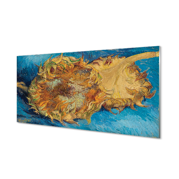 Obraz akrylowy Dwa ścięte słoneczniki (III) - Vincent van Gogh