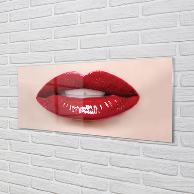 Obraz akrylowy Czerwone usta