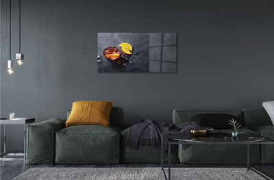 Obraz akrylowy Mrożona herbata cytrynowa