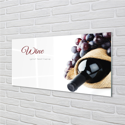 Obraz akrylowy Winogrona wino