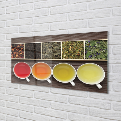 Obraz akrylowy Herbaty zioła