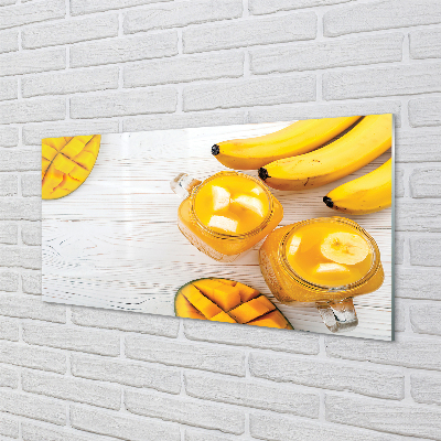Obraz akrylowy Mango banany koktajl