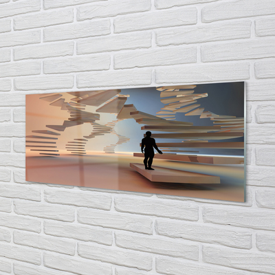 Obraz akrylowy Schody 3d