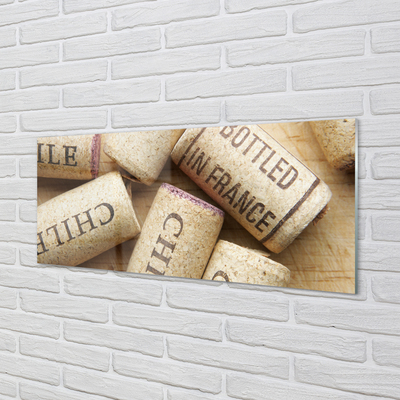 Obraz akrylowy Korki od butelek z wina