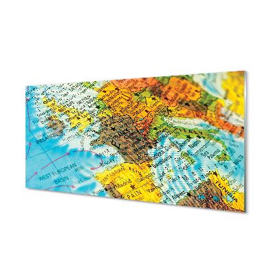 Obraz akrylowy Globus mapa