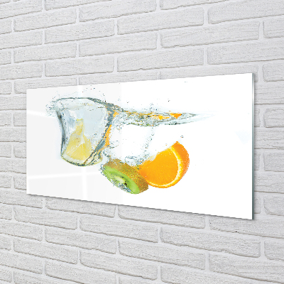 Obraz akrylowy Woda kiwi pomarańcza