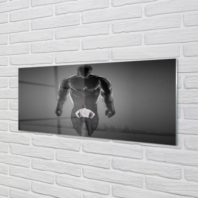 Obraz akrylowy Człowiek mięśnie