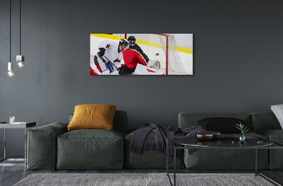 Obraz akrylowy Bramka hokej