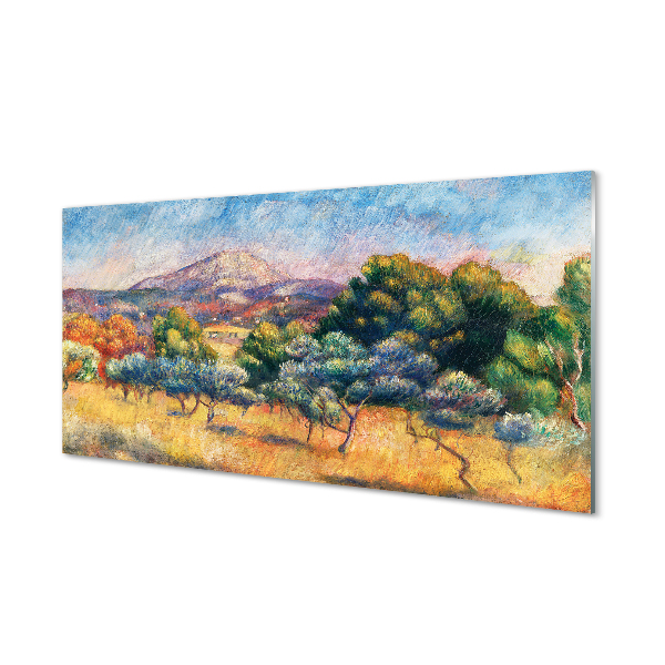 Obraz akrylowy Góra Świętej Wiktorii - Pierre Auguste Renoir