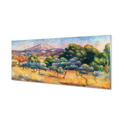 Obraz akrylowy Góra Świętej Wiktorii - Pierre Auguste Renoir