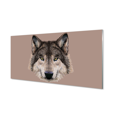Obraz akrylowy Malowany wilk