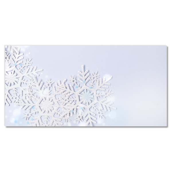 Obraz Akrylowy Płatki śniegu Zima Śnieg