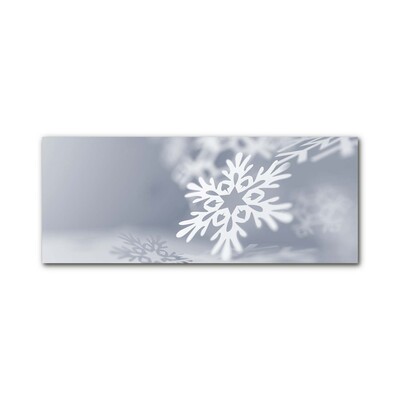 Obraz Akrylowy Płatek Śniegu Święta Dekoracja