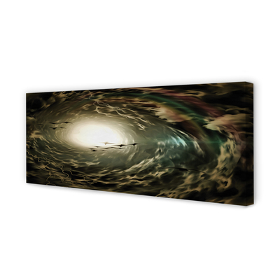 Obraz na płótnie Ptaki na Tle Chmur