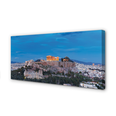 Obraz na płótnie Grecja Panorama Ateny