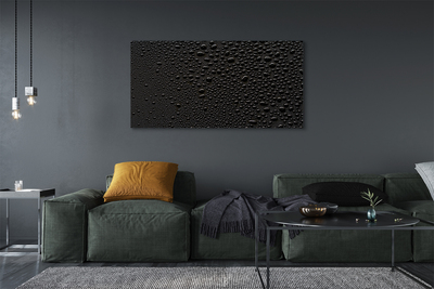 Duży obraz na płótnie Perliste Krople Rosy