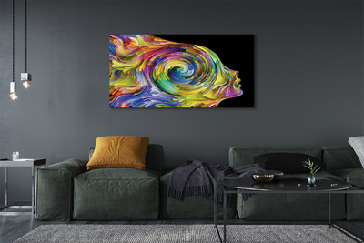 Obraz na płótnie Kolorowy Obraz Kobiety