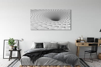 Obraz na płótnie Trójwymiarowy Lej Geometryczny