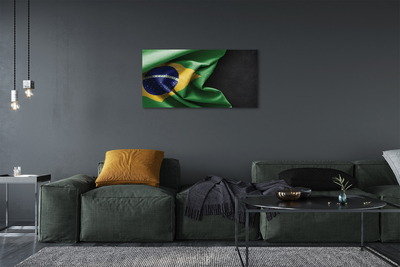 Obraz na płótnie Flaga Brazylii