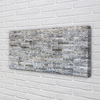 Duży obraz na płótnie Surowa Ściana Ceglana