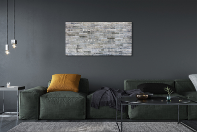 Duży obraz na płótnie Surowa Ściana Ceglana