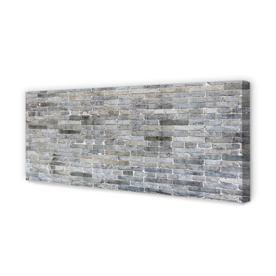 Duży obraz na płótnie Surowa Ściana Ceglana