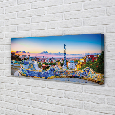 Obraz na płótnie Słoneczna Panorama Hiszpanii