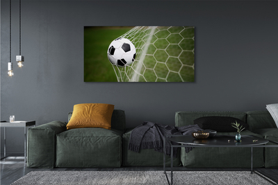Obraz na płótnie Klasyczna Piłka Na Trawie