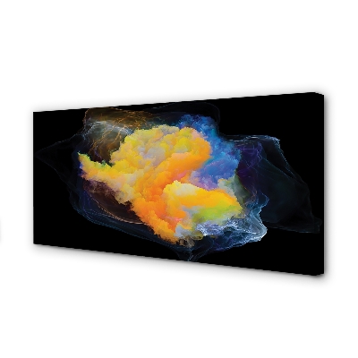 Zdjęcie na płótnie Feeria Kolorowych Fraktali