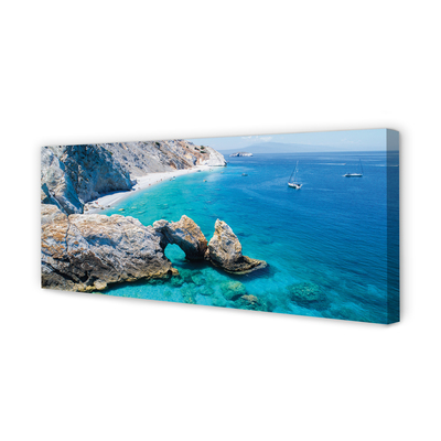 Obraz na płótnie Grecja Plaża morze wybrzeże