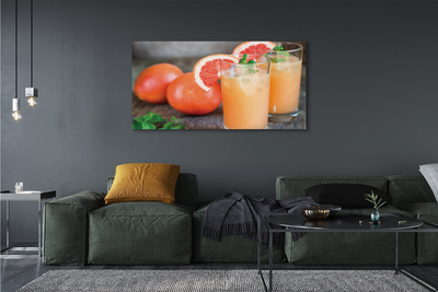 Fotoobraz na płótnie Cytrusowy Koktajl Grejpfrutowy